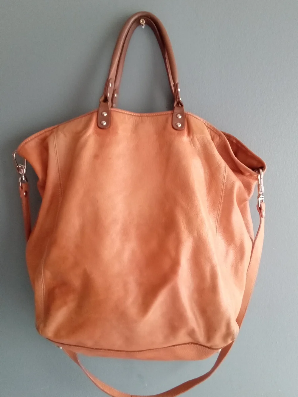 Woven Tote Handbag in Tan‎